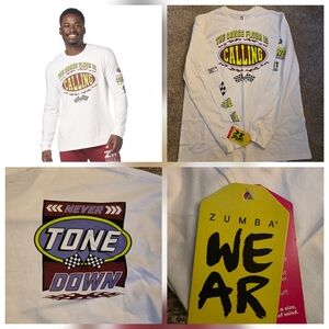 Zumba - The Dance Floor Is Calling - Long Sleeve Unisex Tee